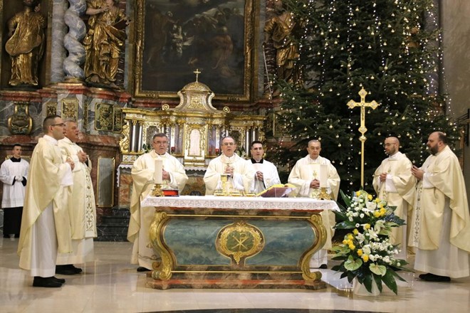 Misa polnoćka u varaždinskoj katedrali